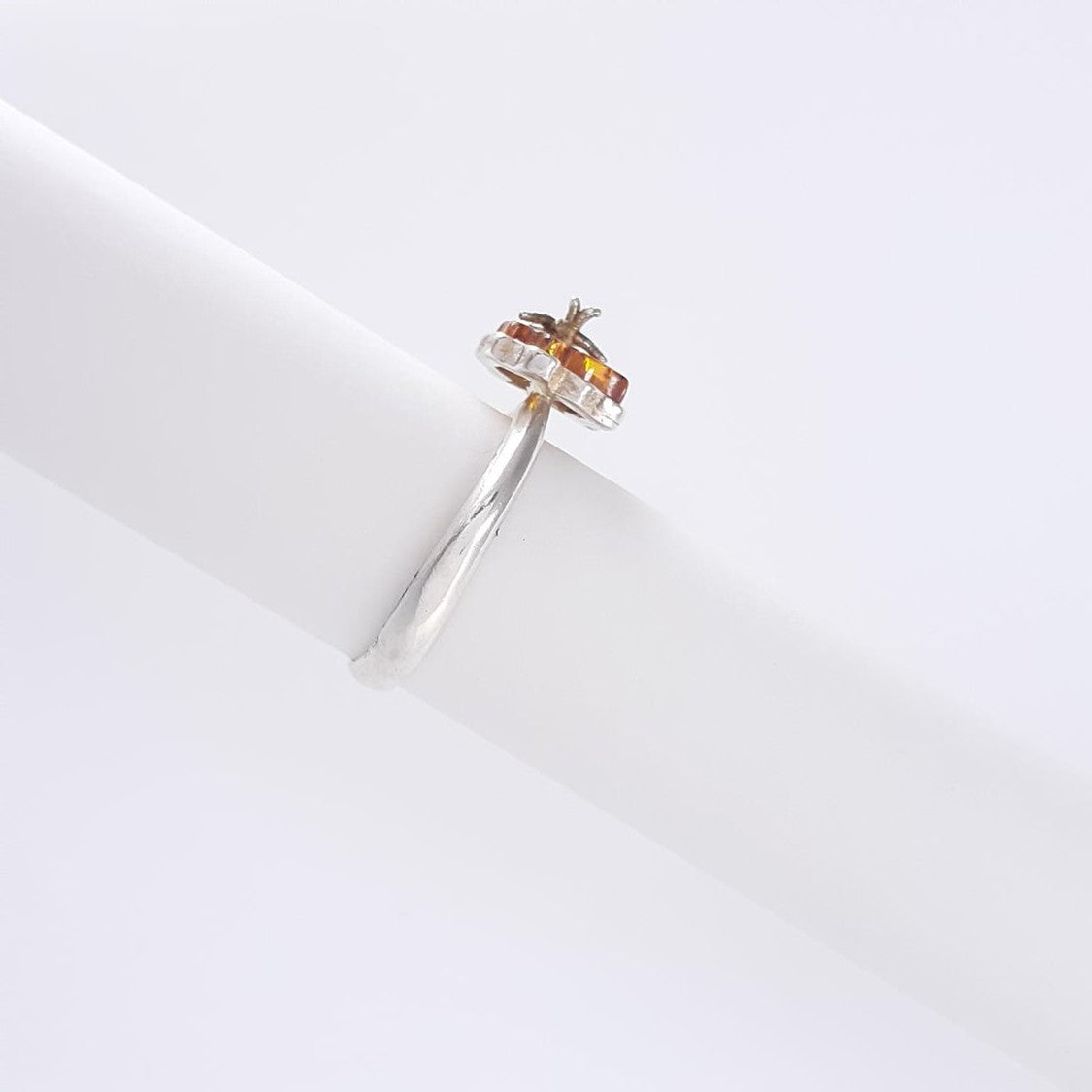 ANILLO FLOWER Y PLATA