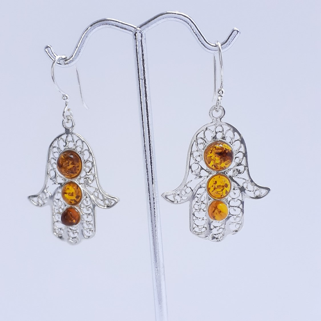 ARETES MANO DE FÁTIMA