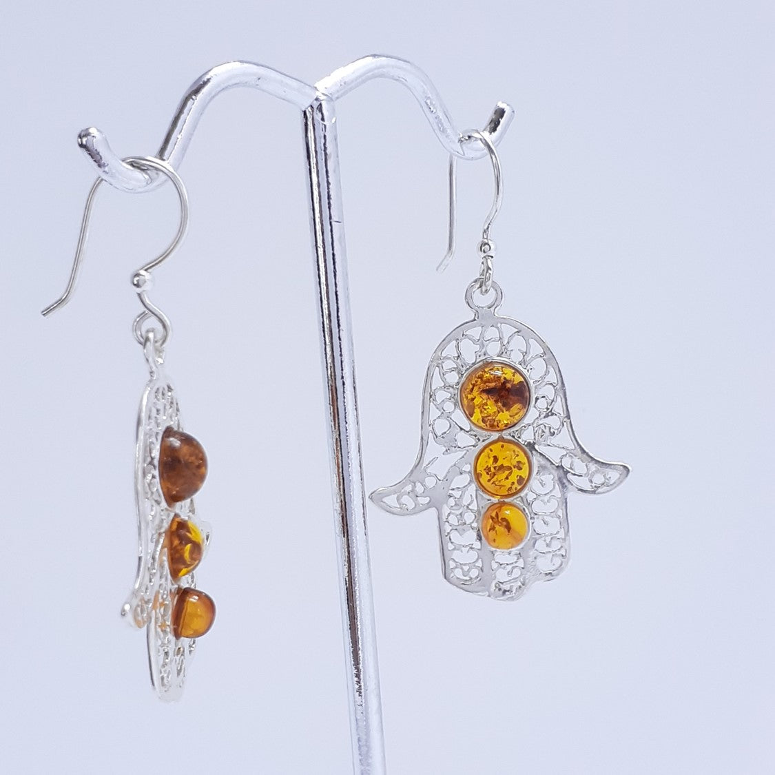 ARETES MANO DE FÁTIMA