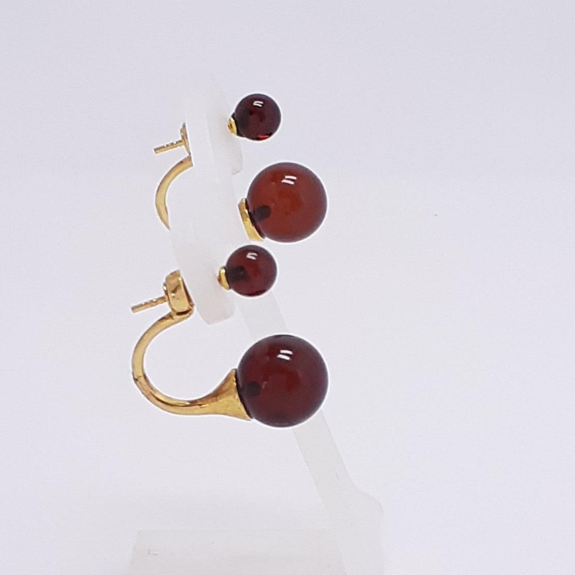 ARETES CON ORO