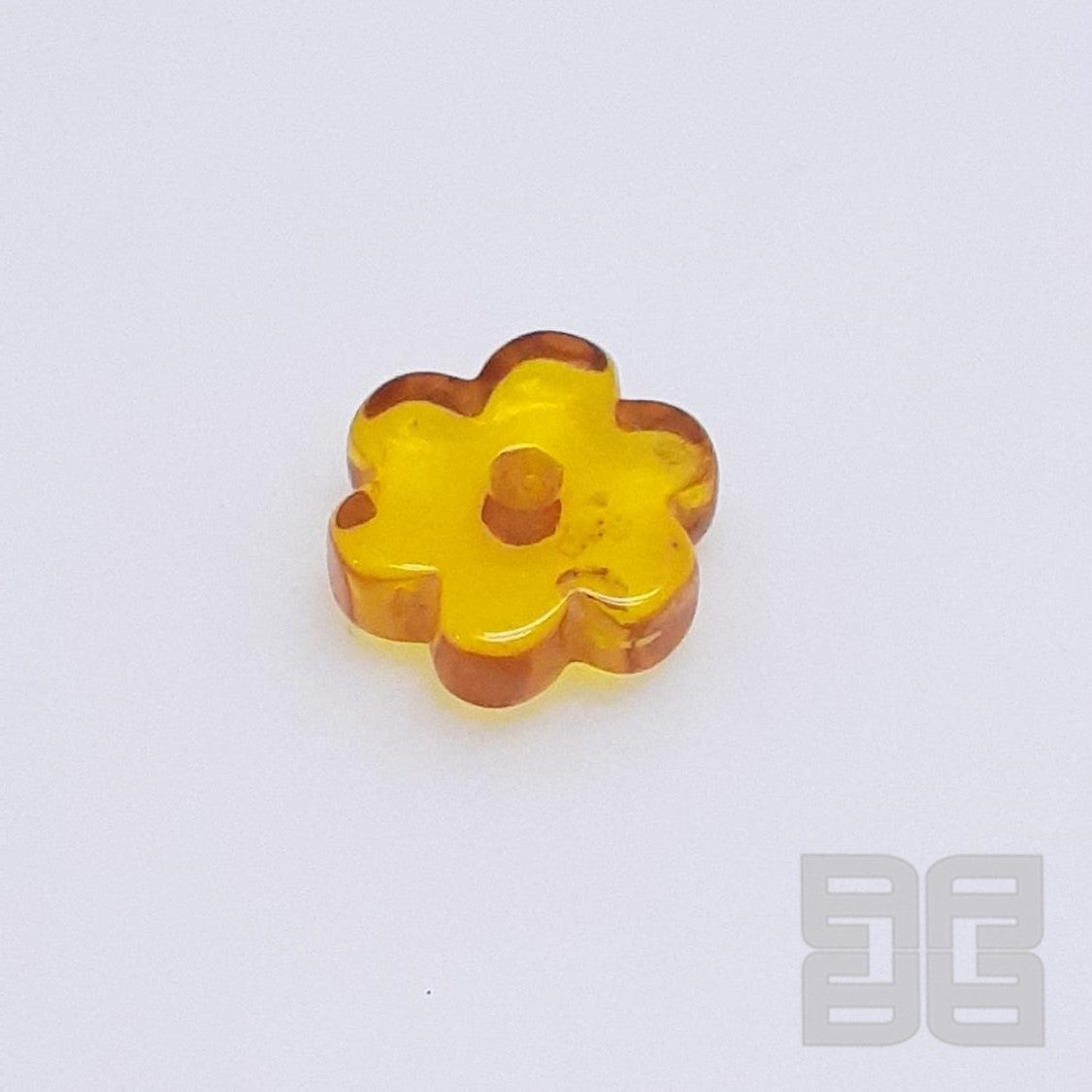 DIJE FLOR ÁMBAR