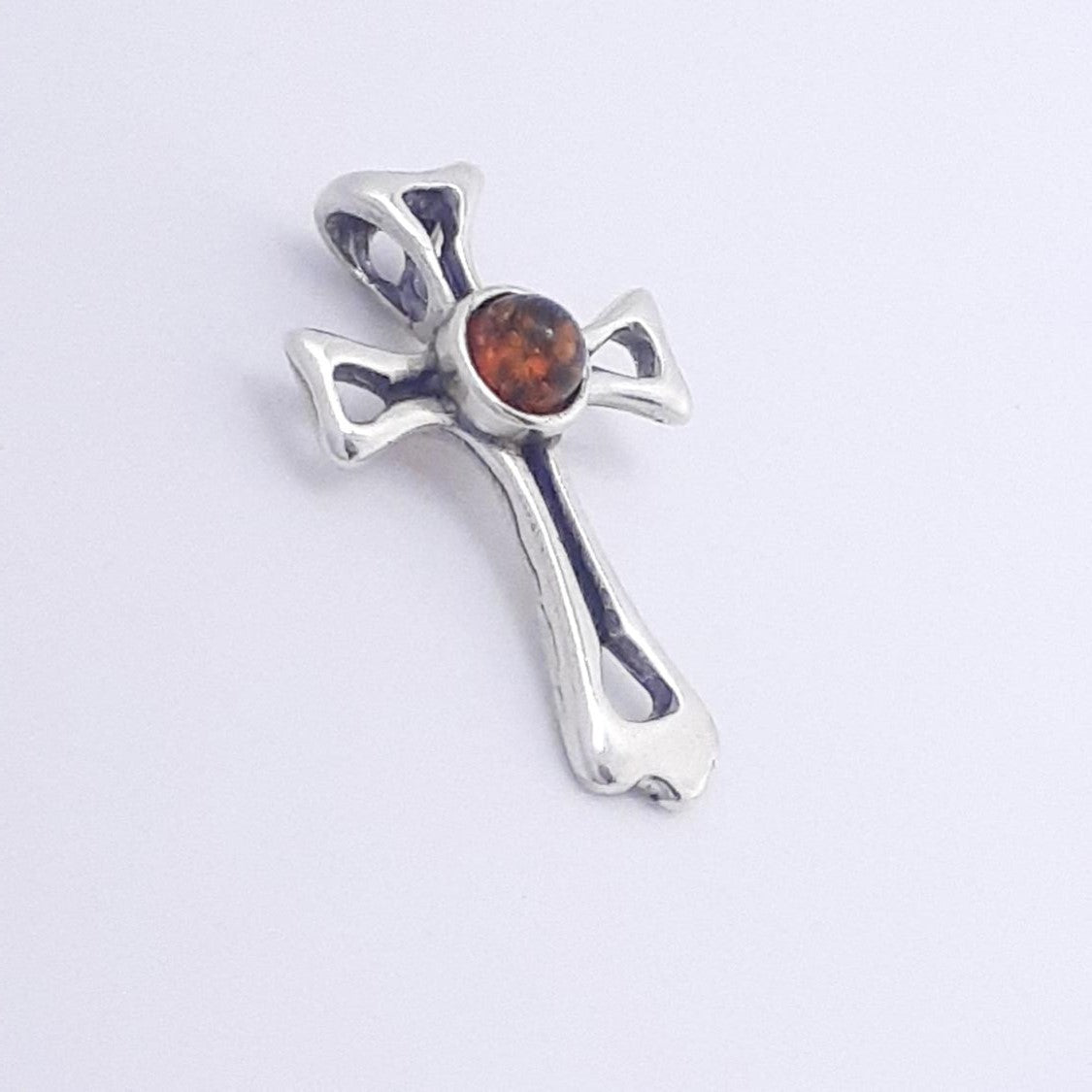 DIJE CROSS Y PLATA
