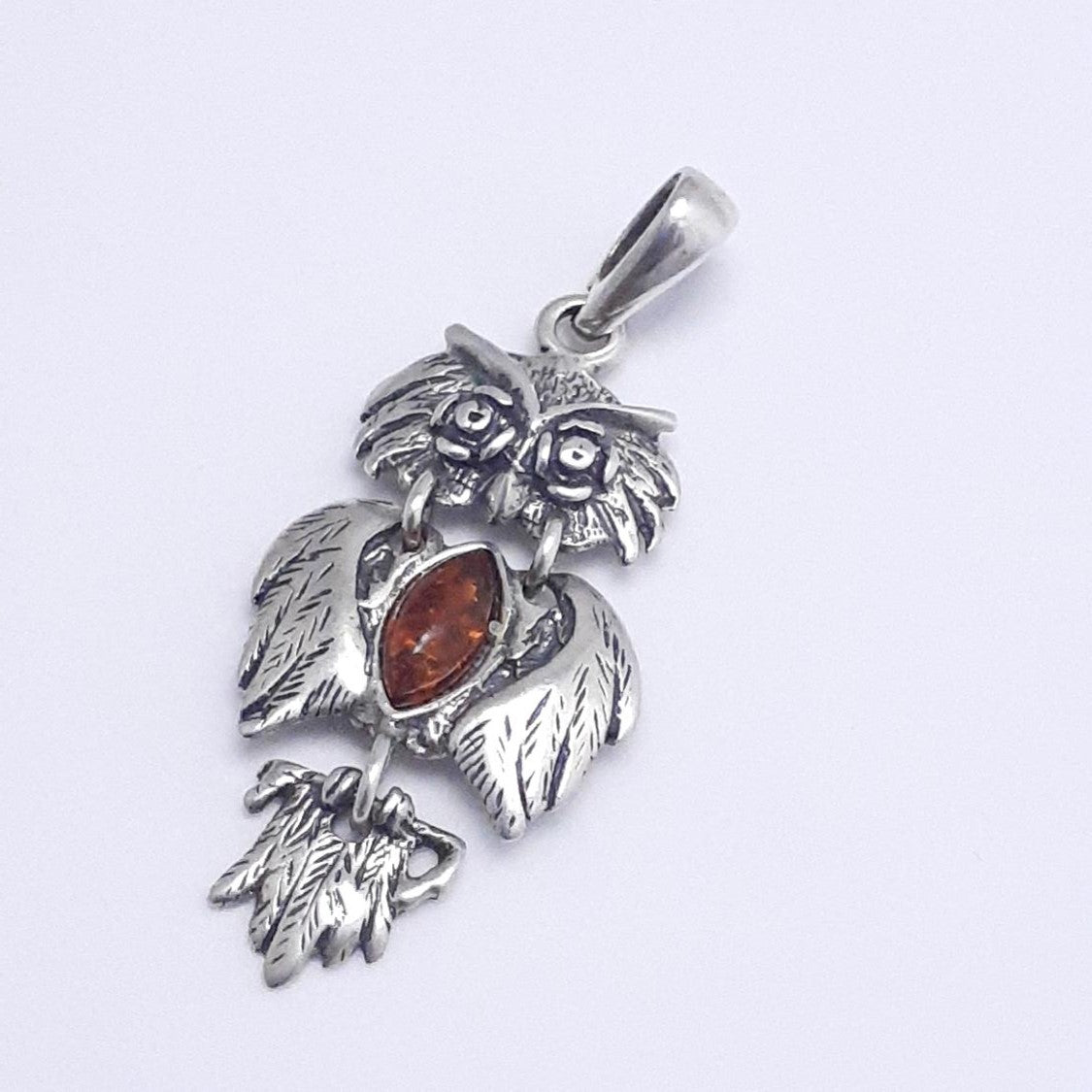 DIJE BÚHO Y PLATA