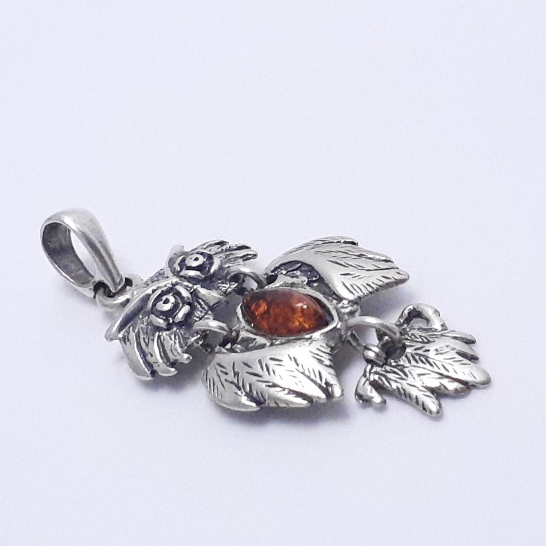 DIJE BÚHO Y PLATA