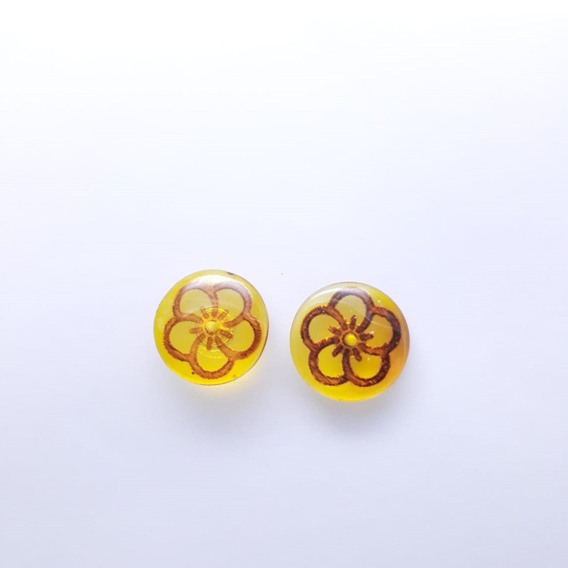 ARETES DE PURO ÁMBAR