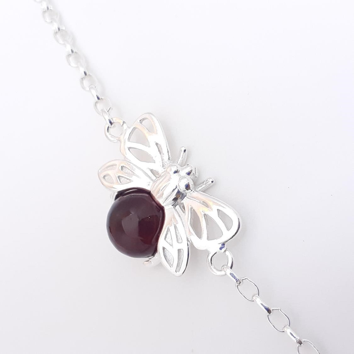 PULSERAS DE ÁMBAR CON PLATA